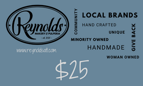 Reynolds Gift Card $25 - $100