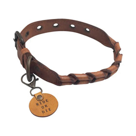 Leather Dog Tag