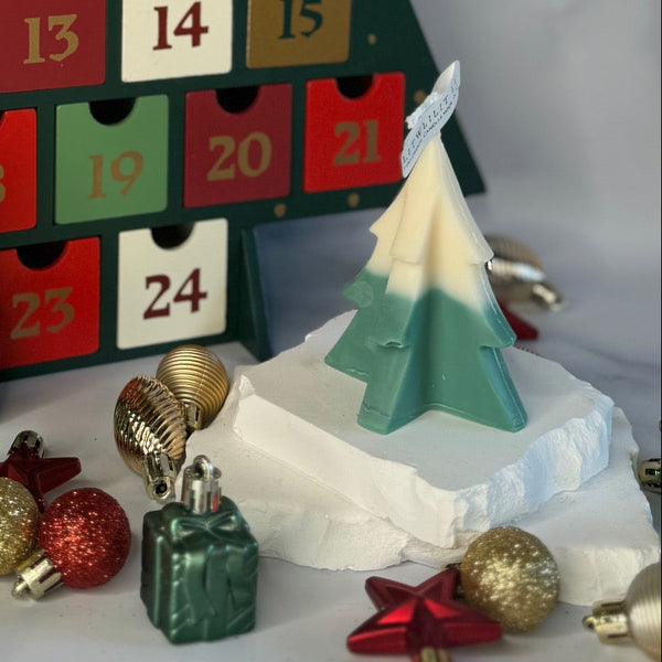 Christmas Picea Spruce Tree Candle