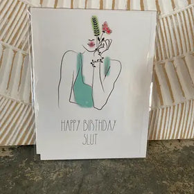 Crooked Halo Funny Greeting Cards