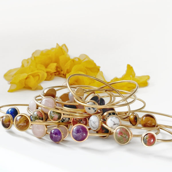 Double Cabochon Bracelets