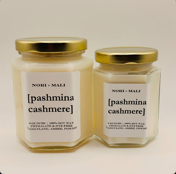 Nori + Mali Pashmina Cashmere Soy Candle