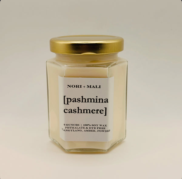Nori + Mali Pashmina Cashmere Soy Candle