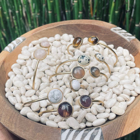 Double Cabochon Bracelets