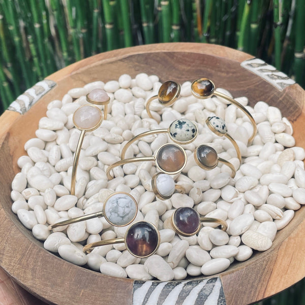 Double Cabochon Bracelets