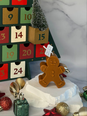 Gingerbread Man Candle