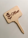 Wooden Garden Labels