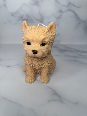 Max Puppy candle