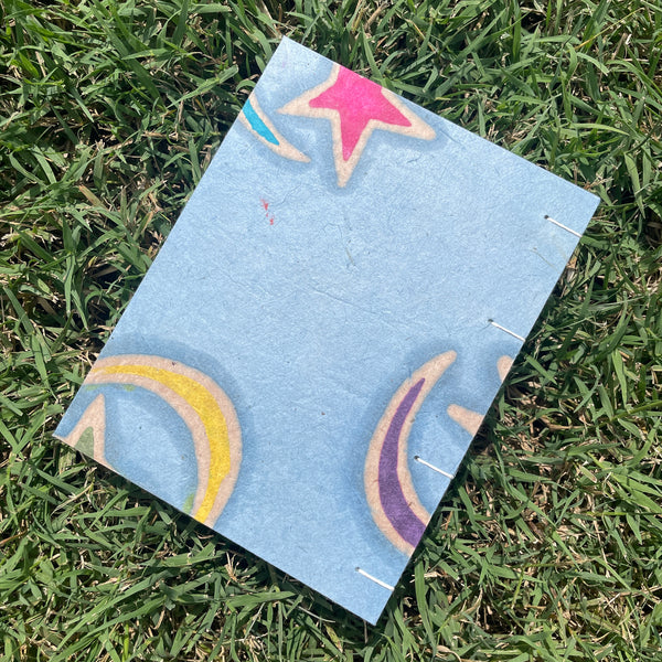 Small Colorful Moon & Star Book