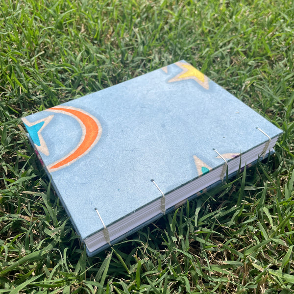 Small Colorful Moon & Star Book
