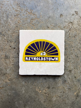 Marble Coasters - Marta / Reynoldstown / Cabbagetown / Edgewood