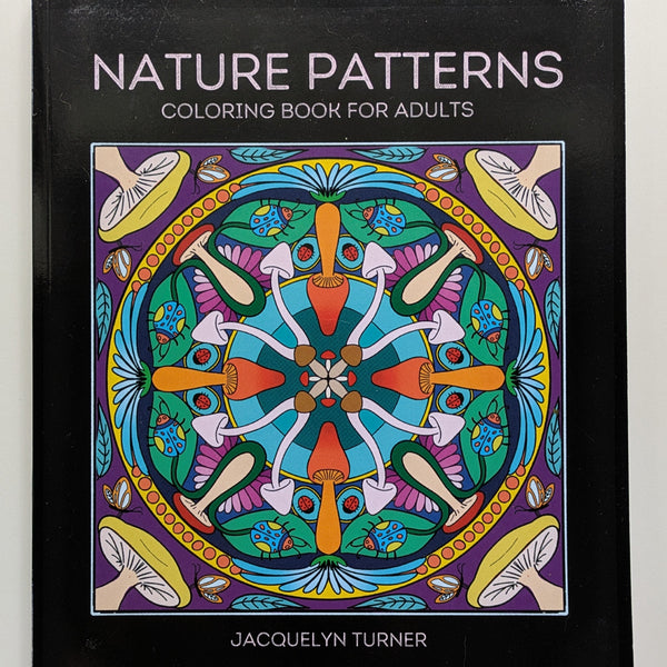 Nature Patterns Coloring Book for Adults