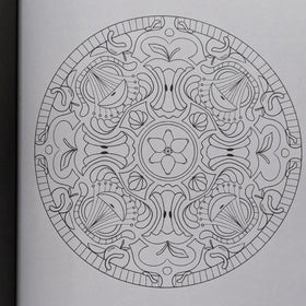 Nature Patterns Coloring Book for Adults