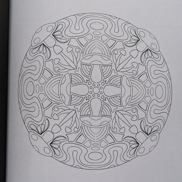 Nature Patterns Coloring Book for Adults