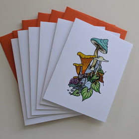 Lush Mushrooms Notecard Set