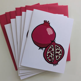 Pomegranate Notecard Set
