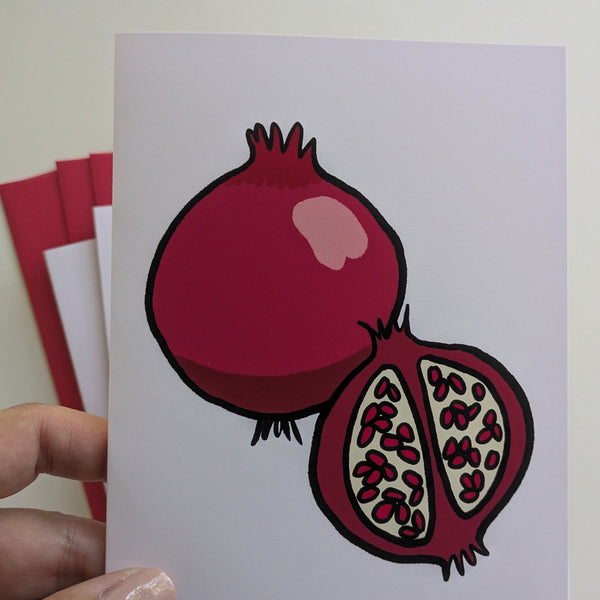 Pomegranate Notecard Set