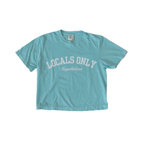 LOCALS ONLY Crop Tee