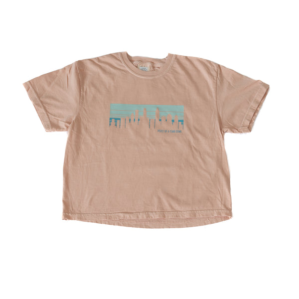 Atl Skyline Pastel Crew Tee