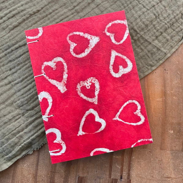 Small Red Heart Book