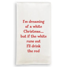 Tea Towel- White Christmas