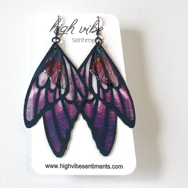Vibrant Butterfly Dangles (styles vary)