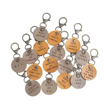 Leather Dog Tag