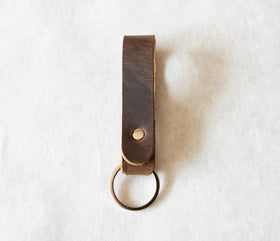 Leather Key Ring