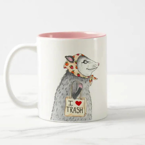 Possum w/Shopping Tote Mug