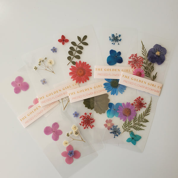 Pressed Flower Bookmark