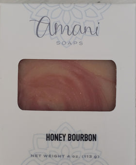 Vegetarian Soap--Honey Bourbon