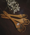 Mini Wooden Spoon - Butterfly Tea Time