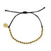 Matte Black & Gold Bracelets