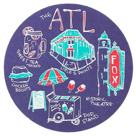 Atlanta Reusable Coasters