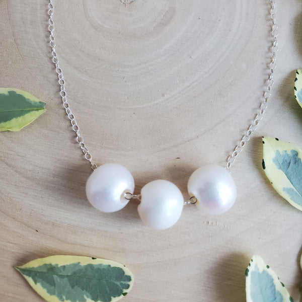 Pearl Trinity Necklace