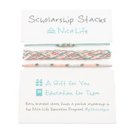 Scholarship Give Back Stacks- with Silver